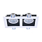 Спот ARTE LAMP A2910PL-2WH